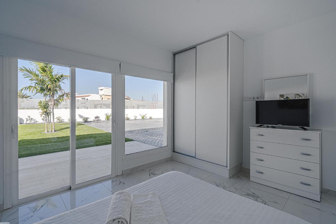 303 Villa Casa Jardin Con Piscina Y Gran Jardin アデヘ エクステリア 写真
